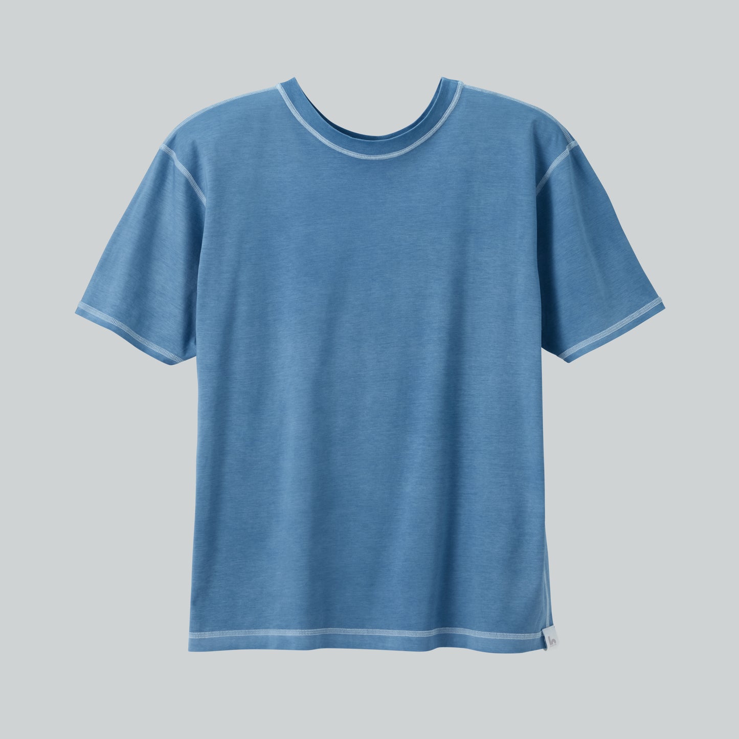＜コラボ商品＞あおもり藍【裏表前後なし】MENS ∞ ドレスTシャツ～サイズ【M】～